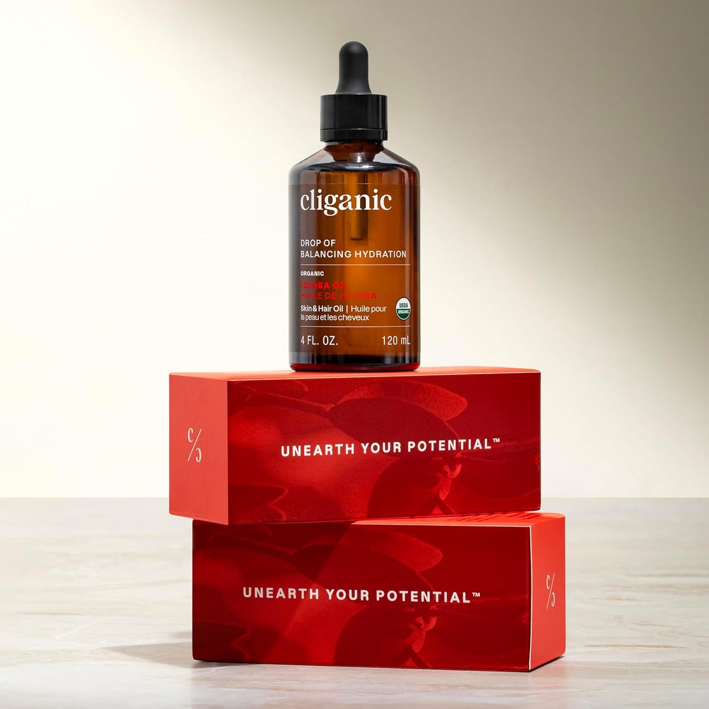 Organic Jojoba Oil, 120ml - Cliganic