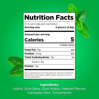 Spearmint Blister Pack, 9ct, 12/tray - The Pur Company