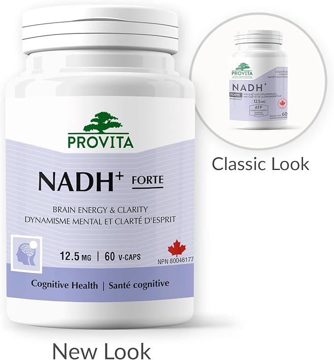NADH+ 60 gélules végétales - Provita