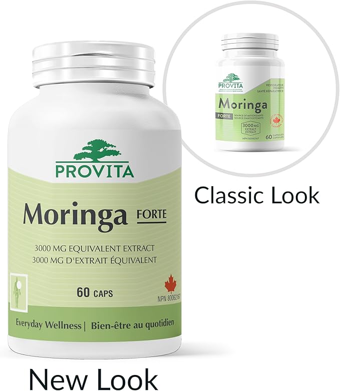 Practitioner Series - Moringa Forte, 60 caps - Provita