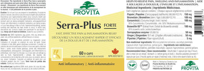 Serra Plus 60 capsules végétales - Provita