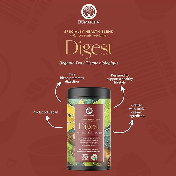 Specialty Health Blends Digest Green Mix, 80g - DōMatcha®