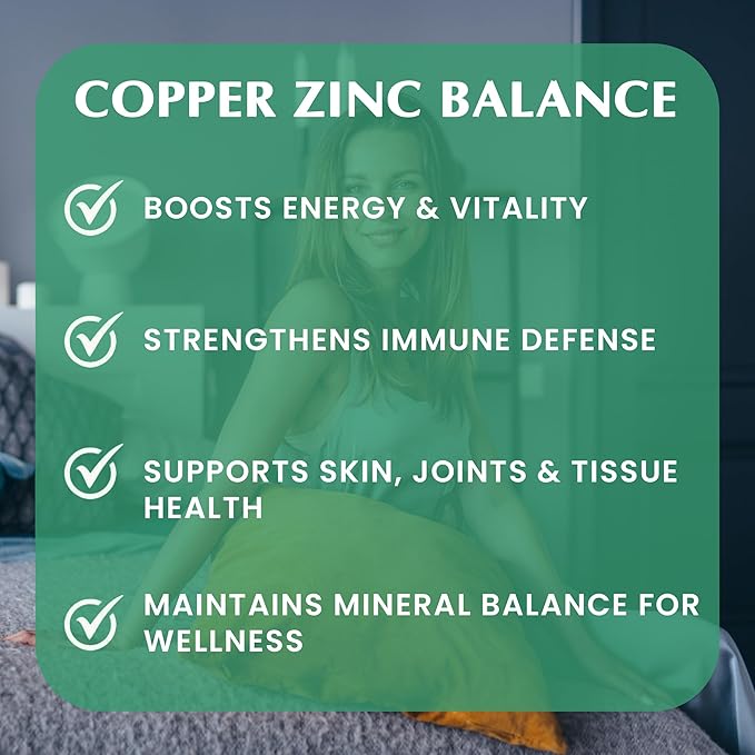 Copper Zinc Balance 90 caps - Provita