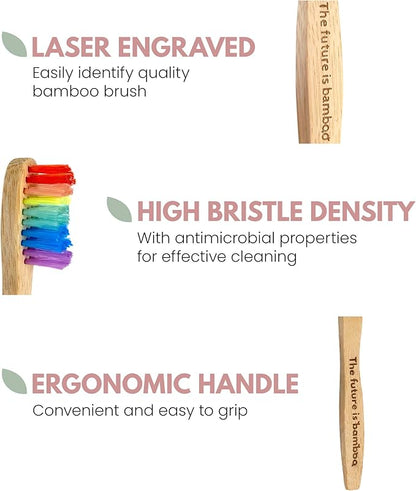 Adults Rainbow Soft 12/Box - The Future Is Bamboo