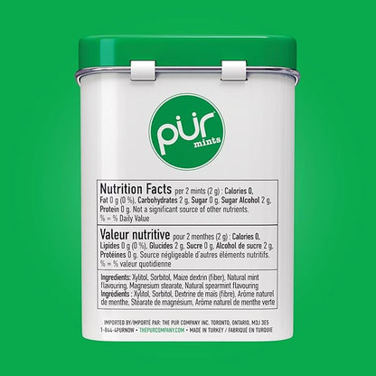Mints - Spearmint, 30ct, 12/tray - The Pur Company