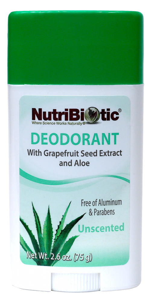 Deodorant (Unscented), 75g - Nutribiotic