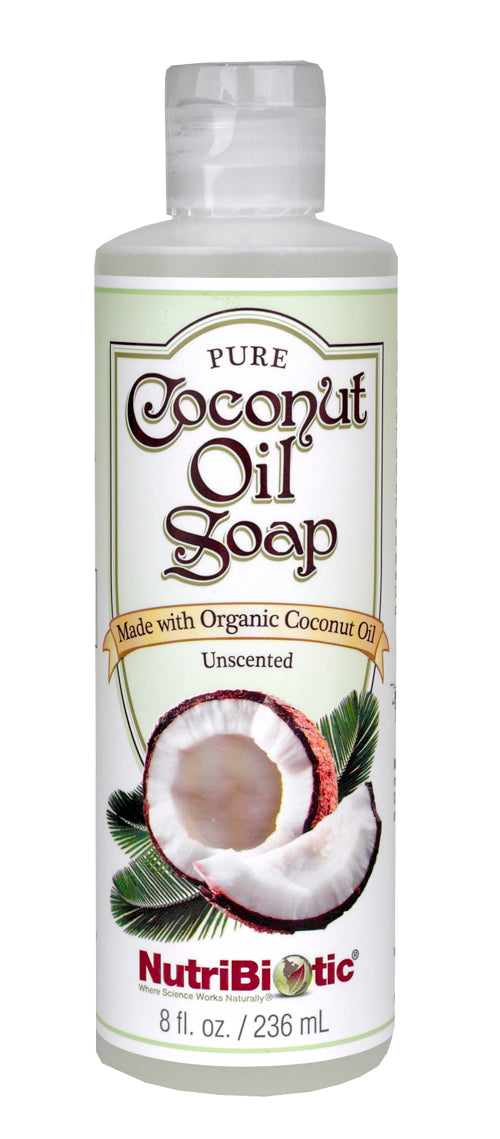 Coconut Oil Soap Unsent.,240ml - Nutribiotic
