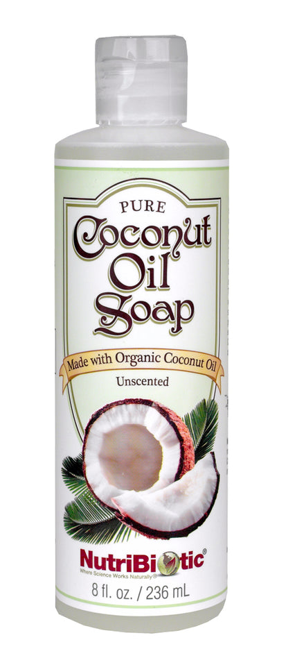 Coconut Oil Soap Unsent.,240ml - Nutribiotic
