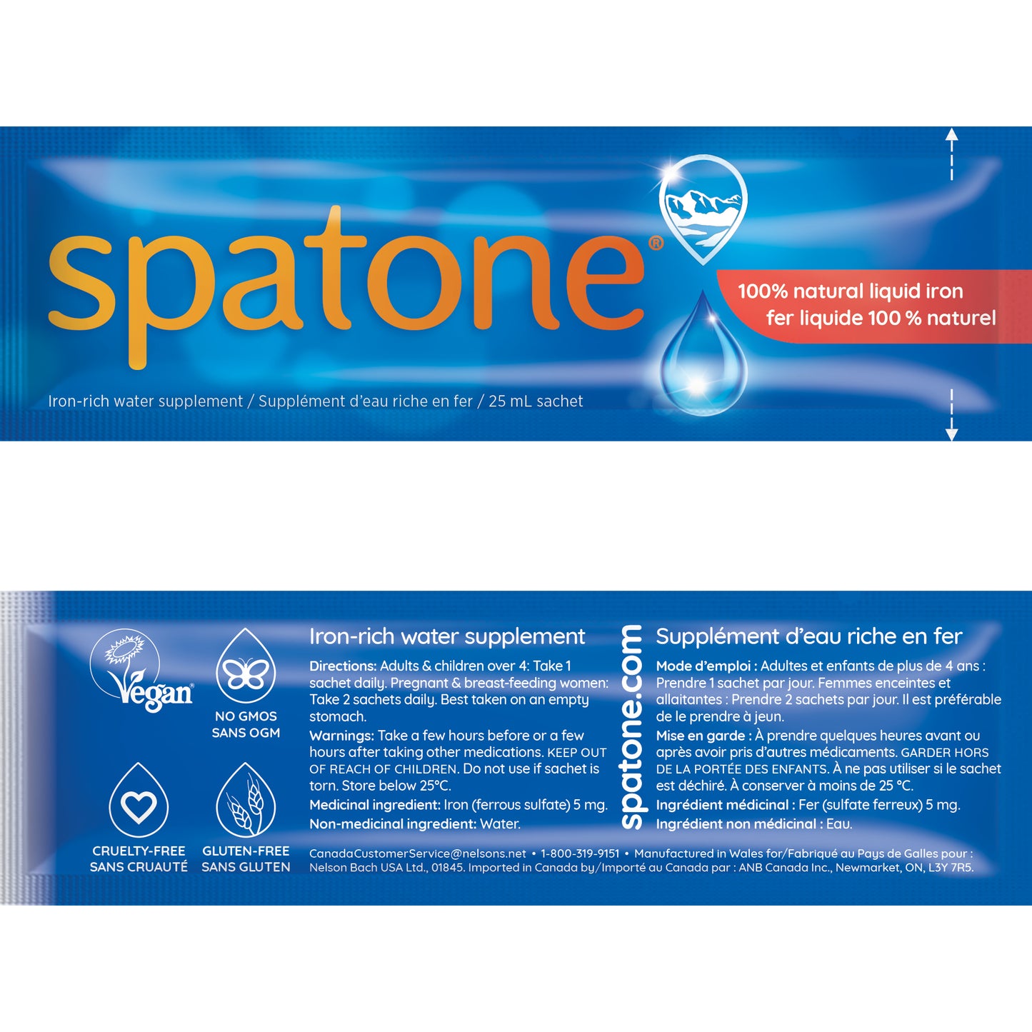 SpaTone 28Days (28 Sachet Box) - Nelsons (Spatone)