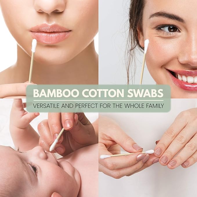 Cotton Swabs, 12/Box - The Future Is Bamboo