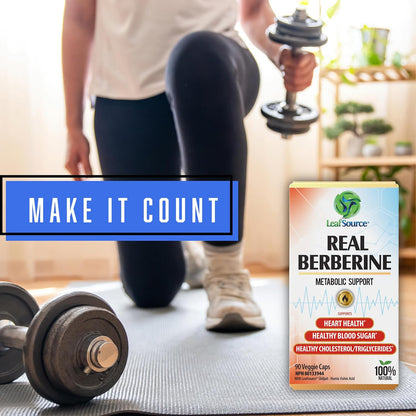 Real Berberine, 90 vcap - LeafSource