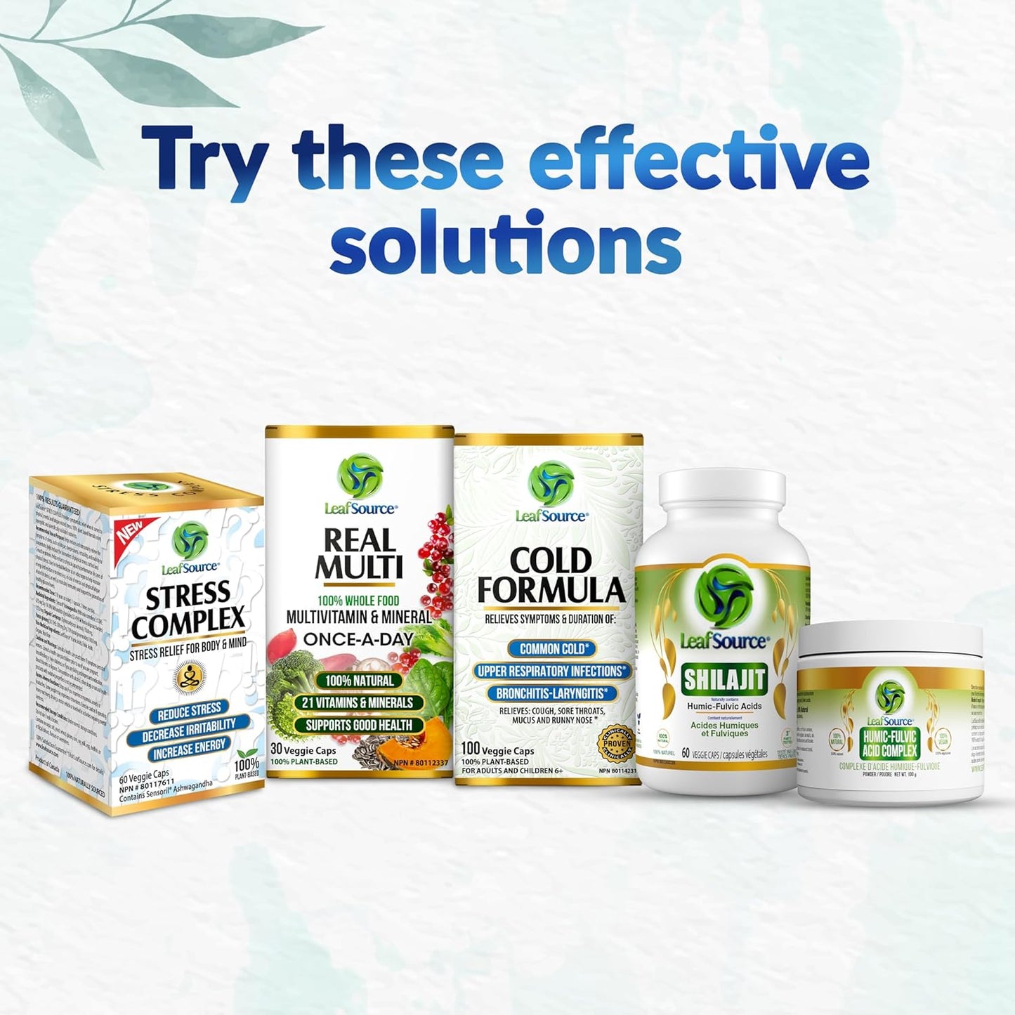 Shilajit W/Humic-Fulvic Acid Complex, 60s - LeafSource