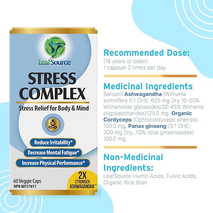 Stress Complex, 60s - LeafSource