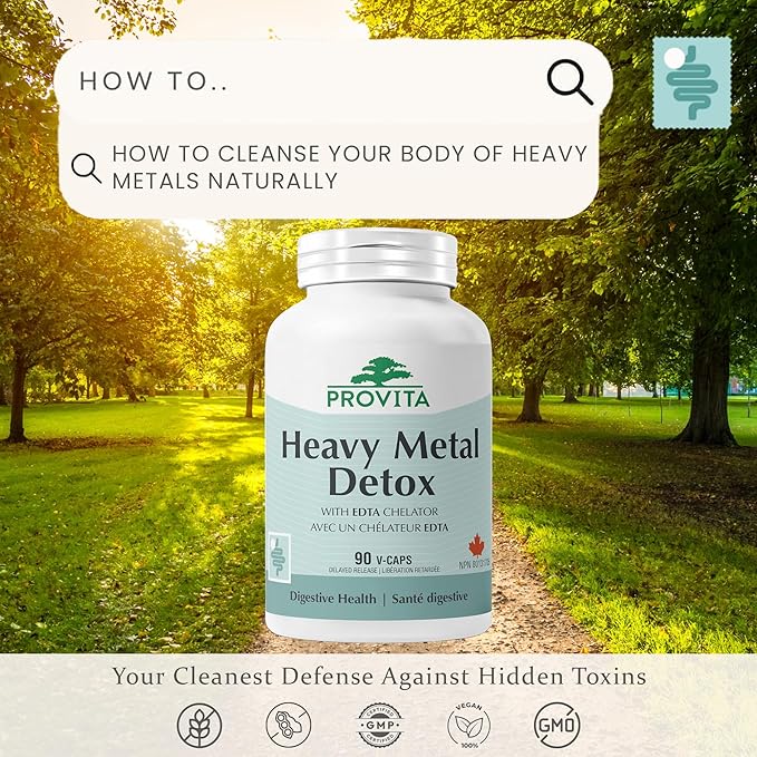 Heavy Metal Detox, 90 vcaps - Provita