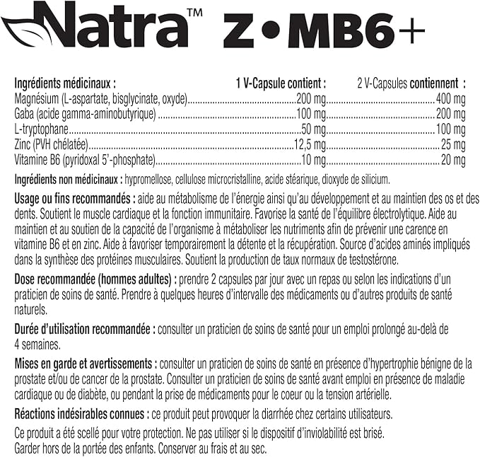 Z-MB6+, 60 Vcaps - Natra