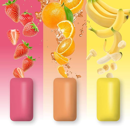 Jumbo Gum - Strawberry, Banana & Orange, 20ct, 10/tray - The Pur Company