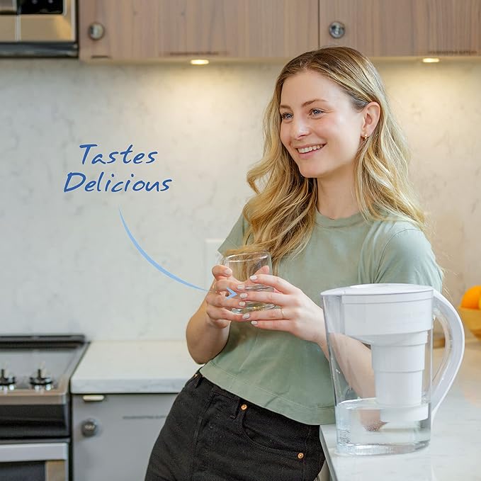 MINA Pitcher Black - Santevia Systems