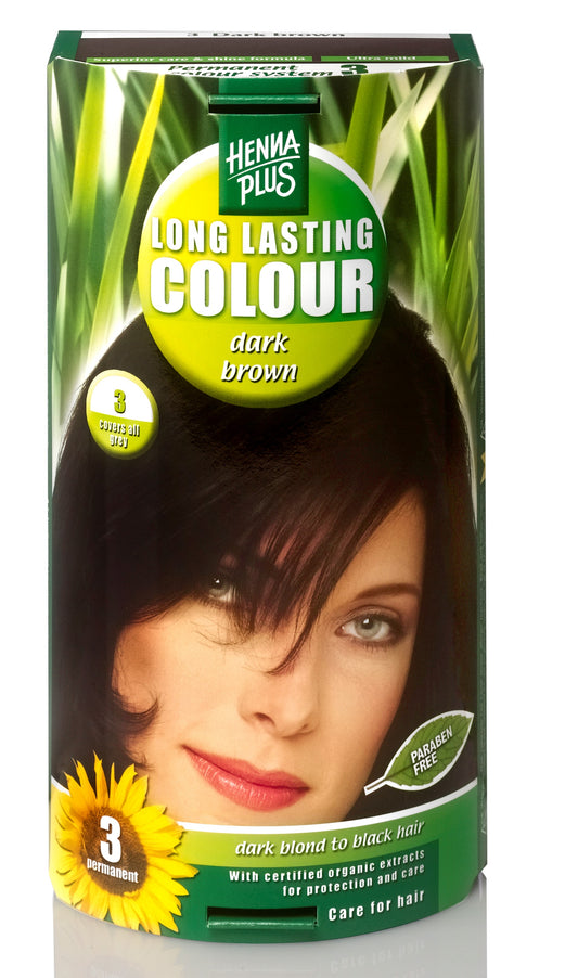 Dark Brown 3, 100ml - Hennaplus