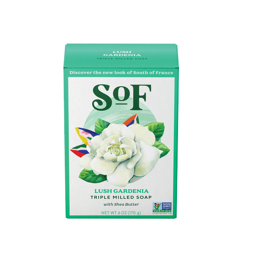 Natural Soap Lush Gardenia, 170 g - South Of France