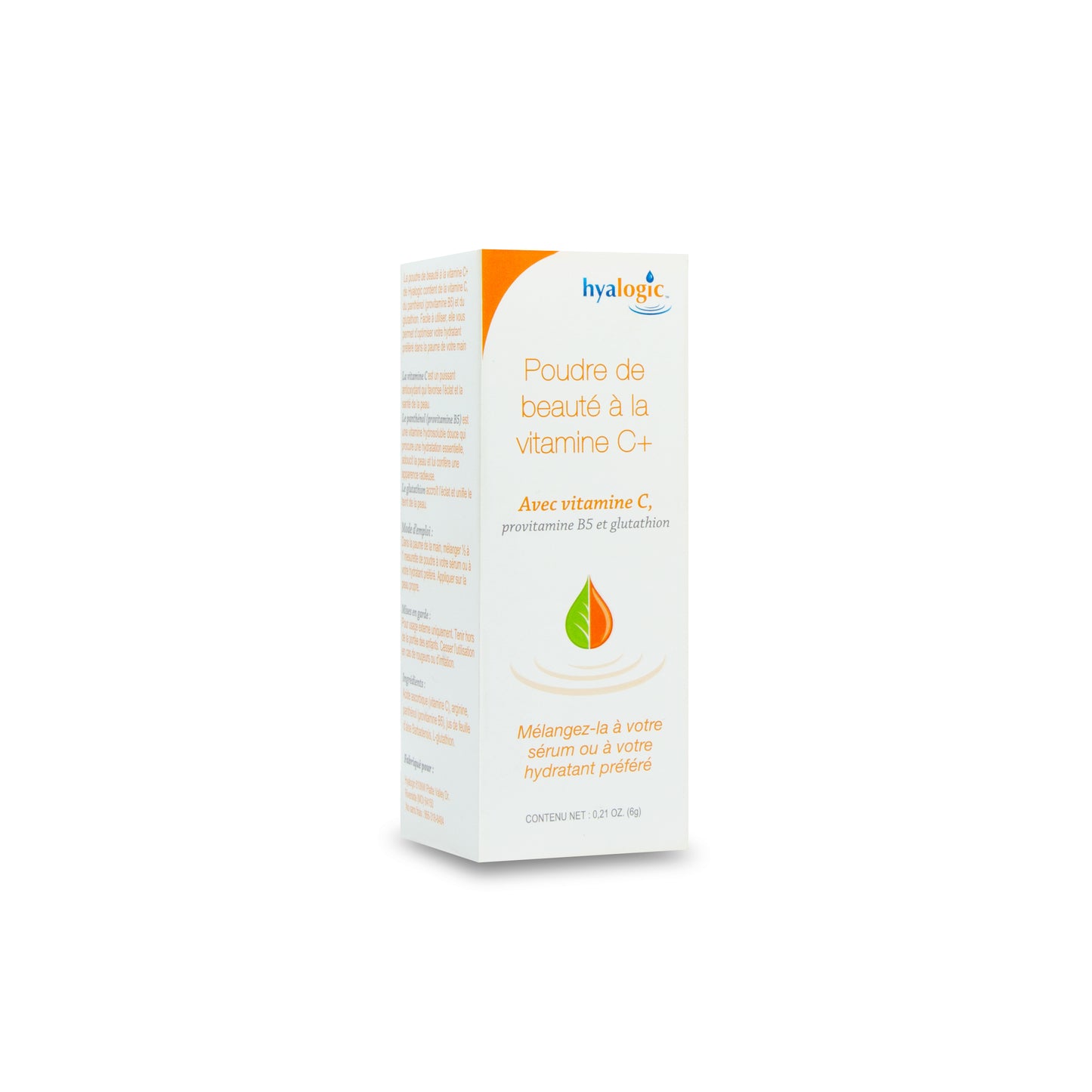 Hyalogic Vitamin C+ Booster Powder, 6g