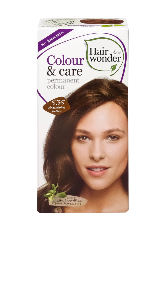 Colour & Care Chocolate Brown 5.35, 100ml - Hairwonder
