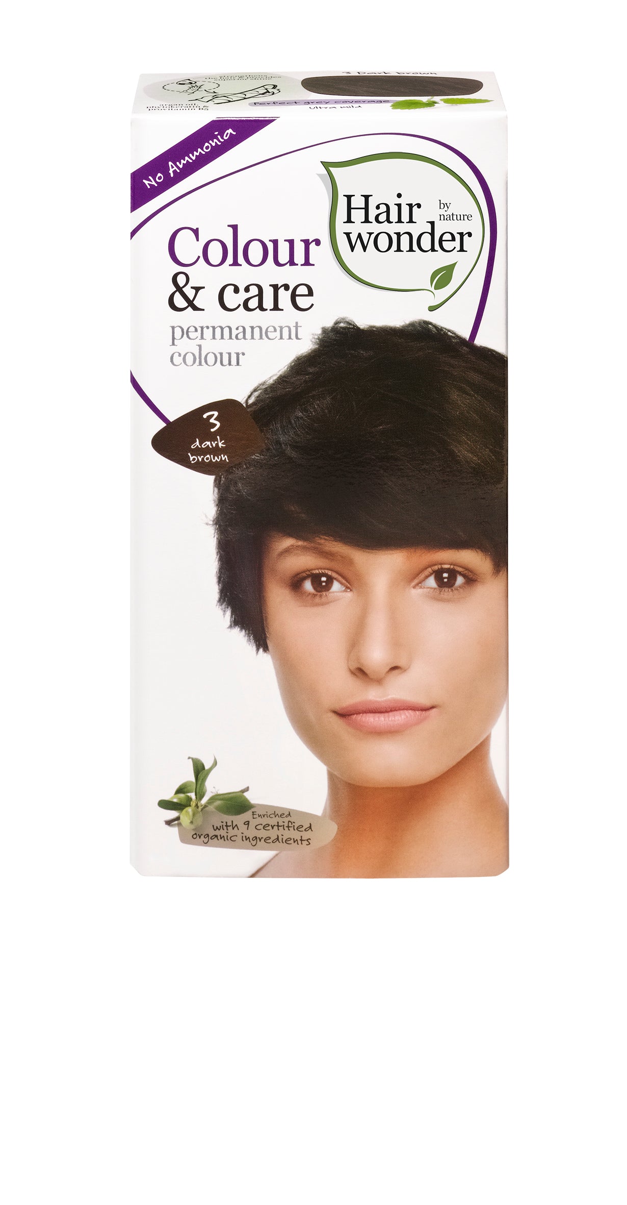Colour & Care Dark Brown 3, 100ml - Hairwonder