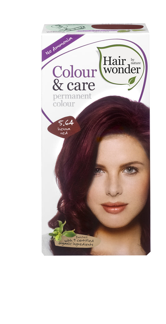 Colour & Care Henna Red 5.64, 100ml - Hairwonder