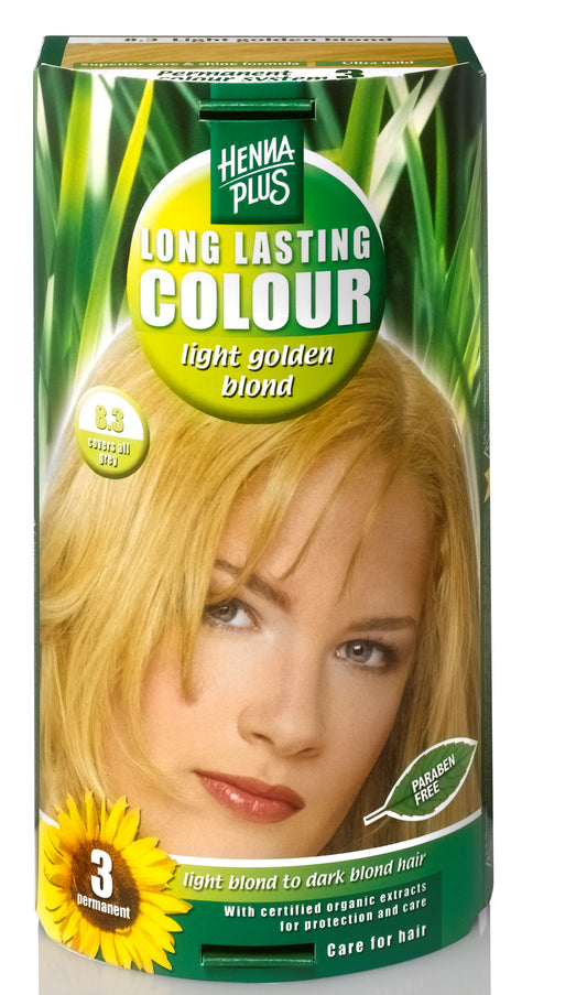 Light Golden Blond 8.3, 100ml - Hennaplus