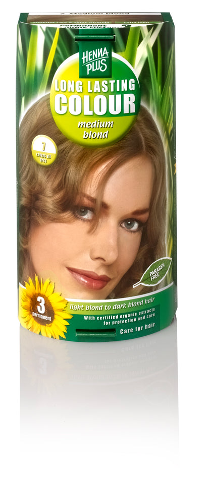 Medium Blond 7, 100ml - Hennaplus