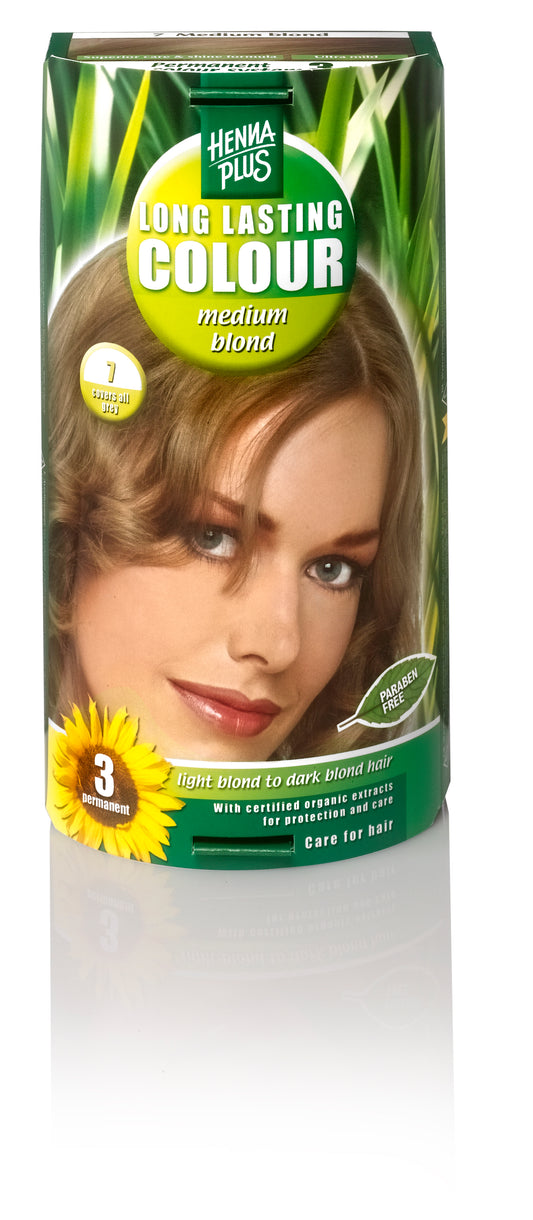 Medium Blond 7, 100ml - Hennaplus