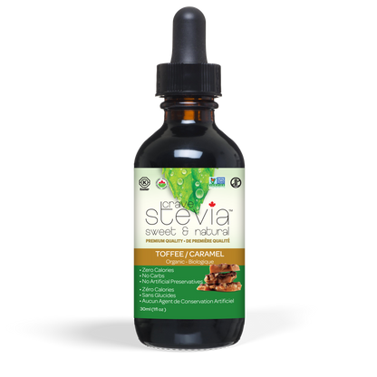 Crave Stevia, Liquid Drops, Toffee, 50ml