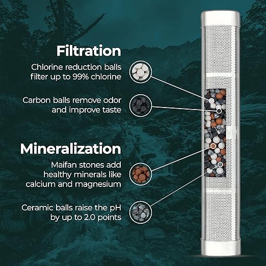 Filtre pour bouteille d'eau, 6/pqt - Santevia Systems