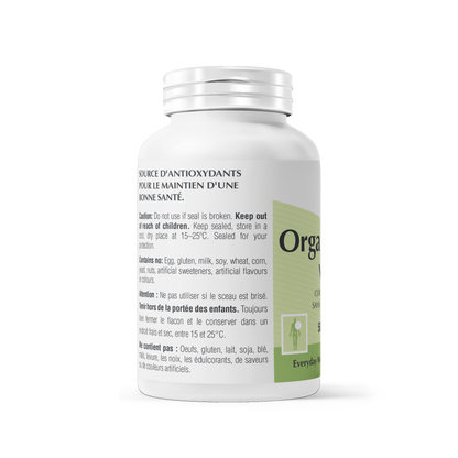 Acerola Organic Vitamin C, 120 vcaps - Provita