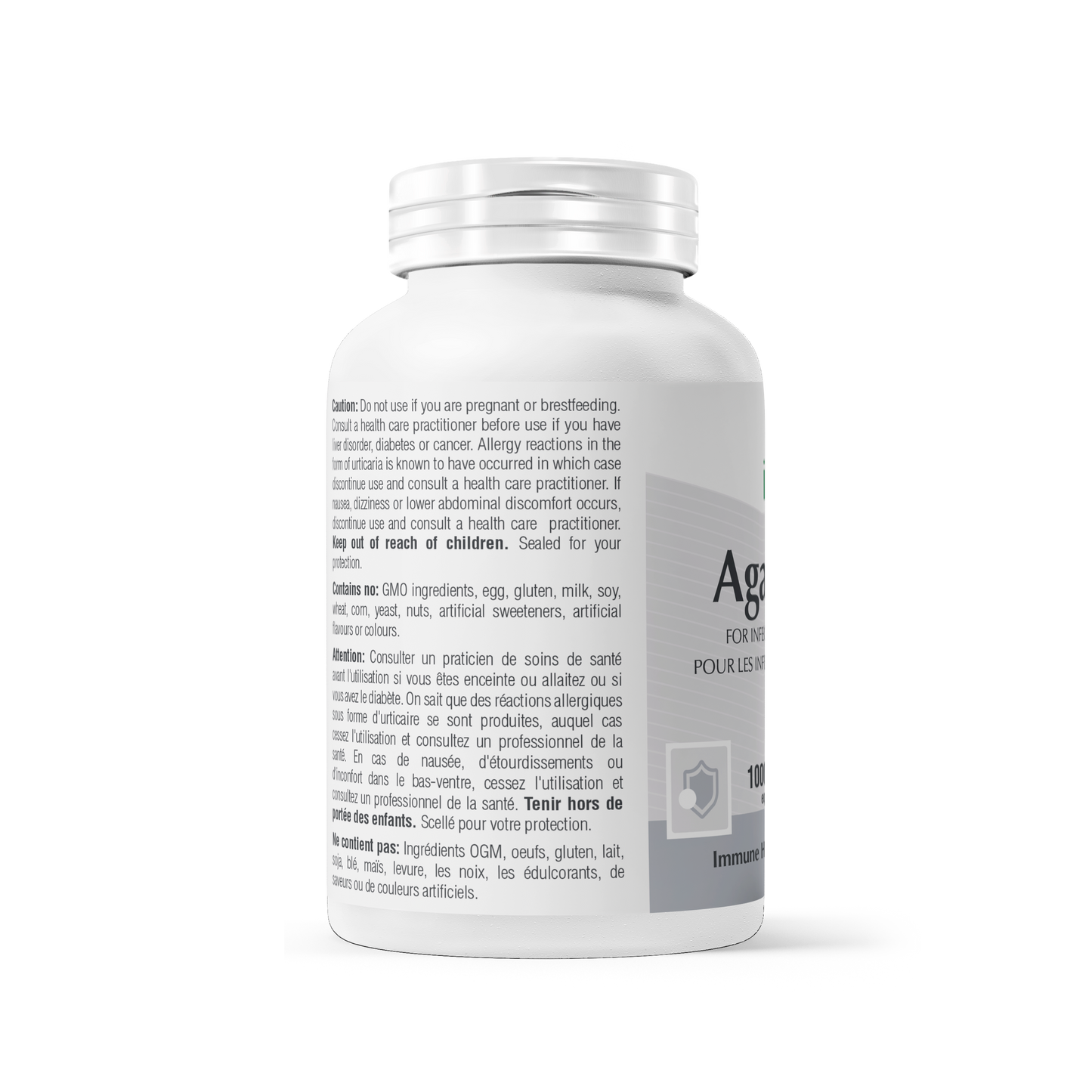 Agaricus 1000 90 gélules - Provita