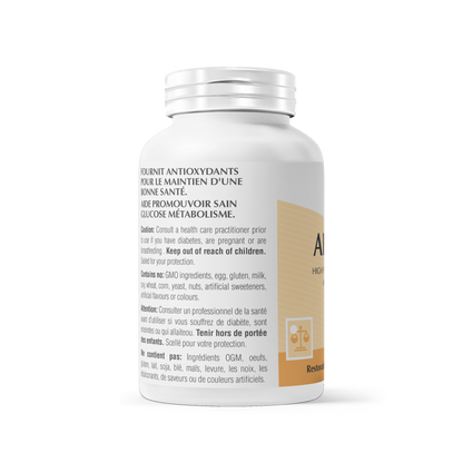 Acide alpha-lipoïque ALA-300, 60 gélules - Provita