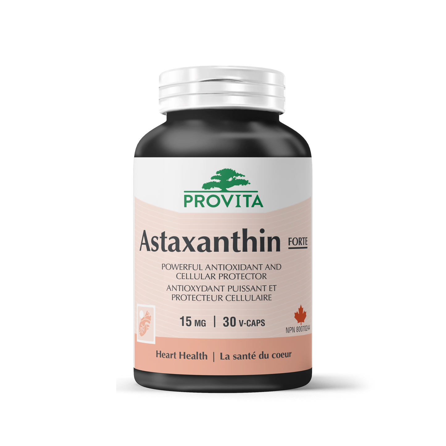 Astaxanthine Forte 30 gélules végétales - Provita