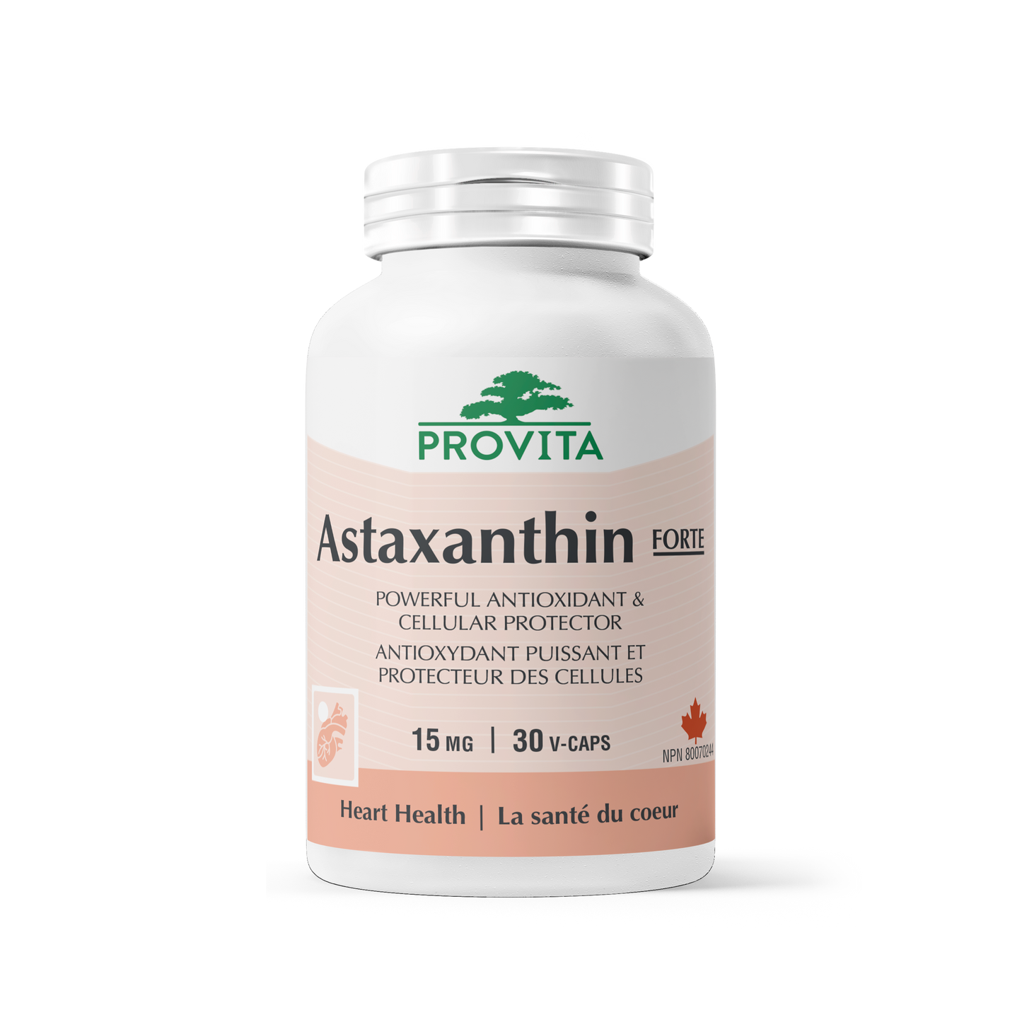 Astaxanthine Forte 30 gélules végétales - Provita
