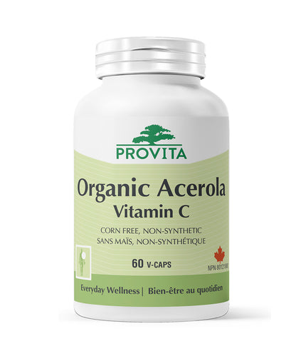 Acérola Vitamine C Bio 60 gélules végétales - Provita