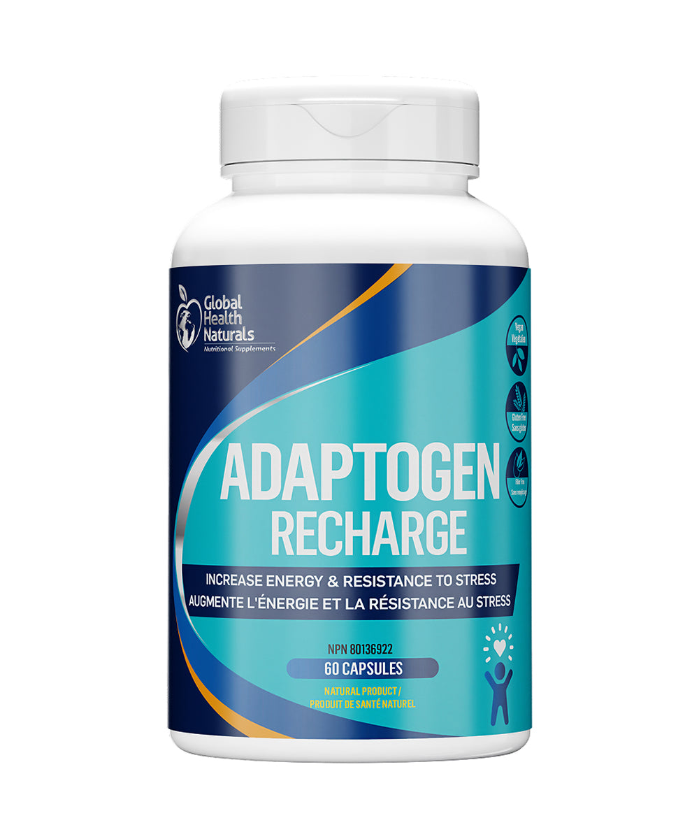 Adaptogen Recharge, 60s - Global Health Naturals
