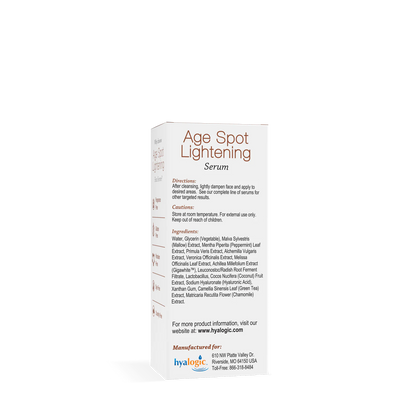 Hyalogic Age Spot Lightening Serum, 30ml