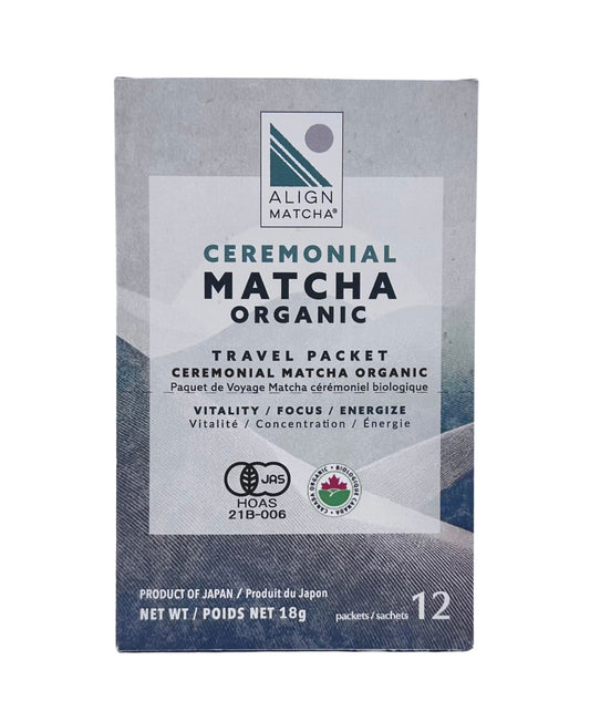 Align Travel Packets Org, 12/box - Align Matcha