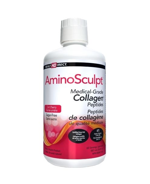 Aminosculpt Cherry, 887ml - Health Direct Collagen