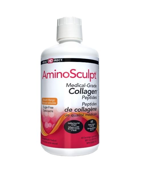 Aminosculpt Mango, 887ml - Health Direct Collagen