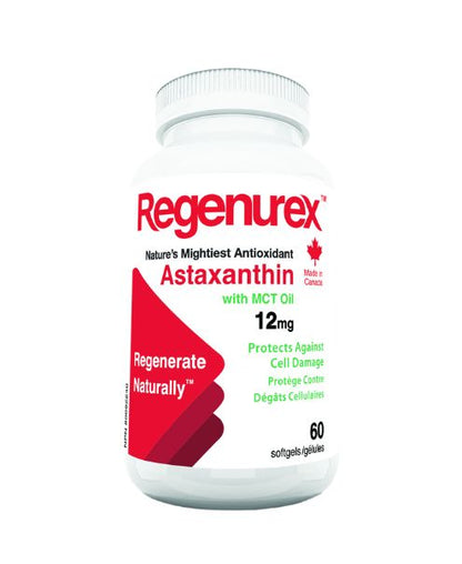 Astaxanthin, 12mg - 60 Bovine - Regenurex