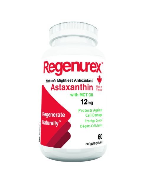 Astaxanthin, 12mg - 60 Bovine - Regenurex