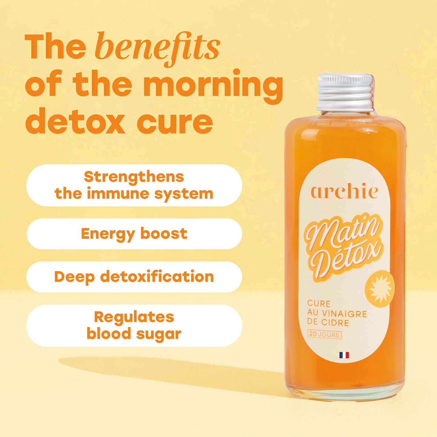 Morning Detox-ACV, Ginger & Spices, 200ml - Archie