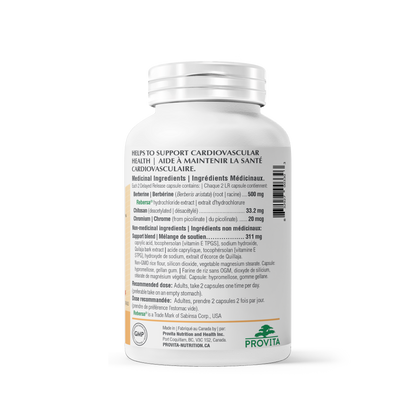 Berberine TPGS 120 vcaps - Provita