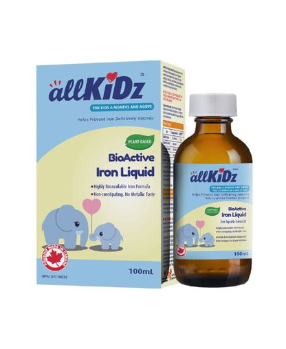 BioActive Iron Liq, 100ml - AllKiDz