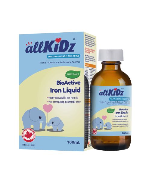 BioActive Iron Liq, 100ml - AllKiDz