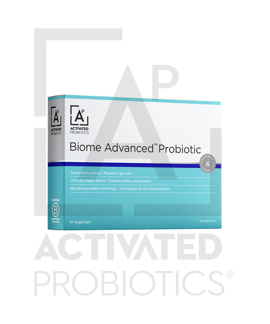 Biome Advanced Probiotic, 10 gélules - Probiotiques activés